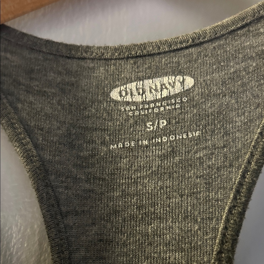 Gray Racerback Top - Picture 2 of 4
